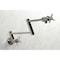 Kingston Brass KS4106BEX Wall Mount Pot Filler, Polished Nickel KS4106BEX - alternate 2